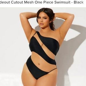 Fashion nova bathing suit 1X